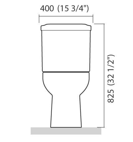 VASO SANITARIO C/ CAIXA ACOPL. SPECIALE BRANCO