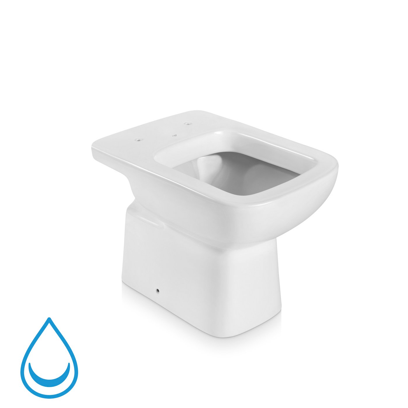 VASO SANITARIO SEM CAIXA ACOPLADA El MISTI ICASA BRANCO