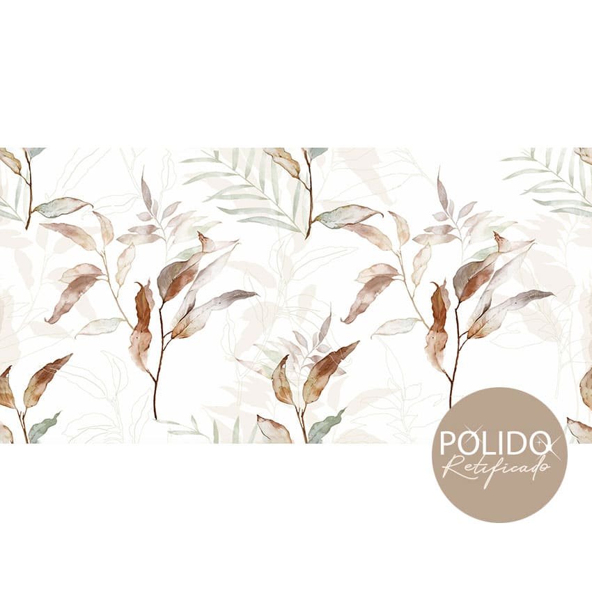 PISO SEMIGRES POLIDO 60X120 GRAN CAMELIA CERAMICA FORMIGRES - CX 2,16M²