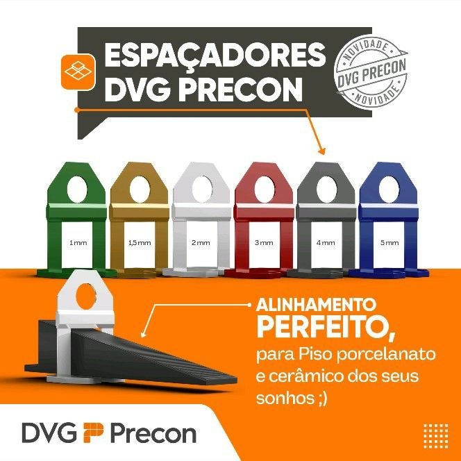 ESPAÇADOR NIVELADOR 2MM - PRECON