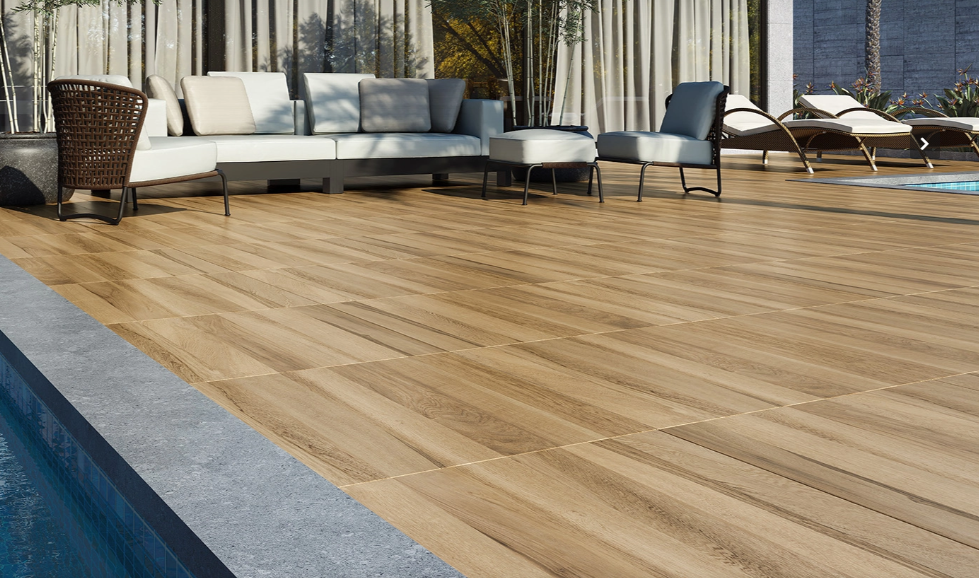 PORCELANATO DECK ROVERE 76X76 - DORA CX 1,73M²