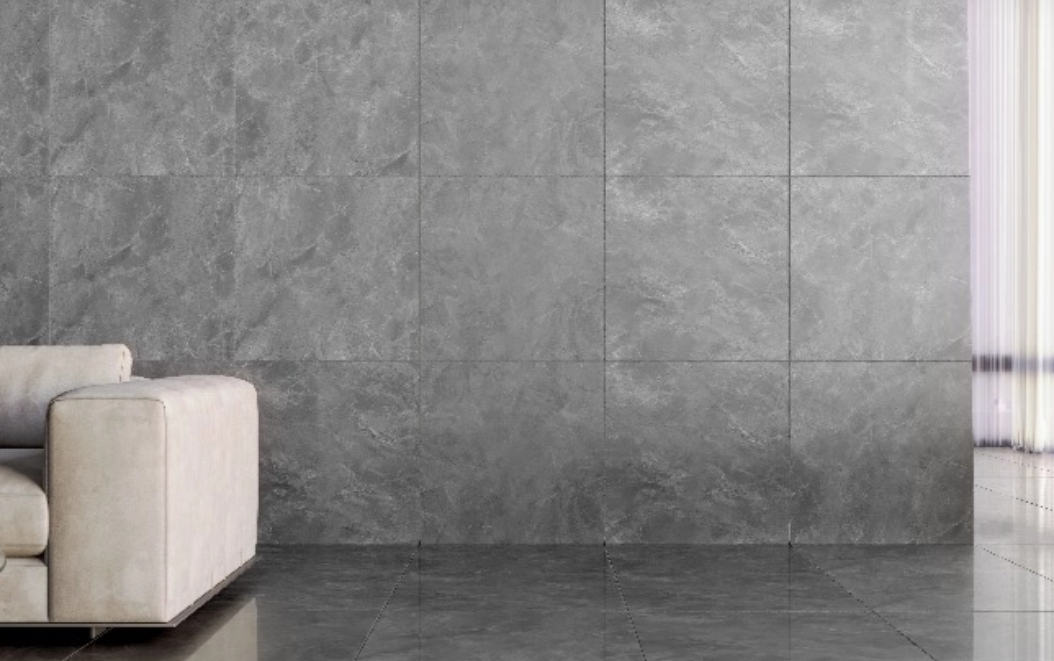 PORCELANATO ZEUS GRAPHITE POLIDO 75X75 - DORA CX 1,69M²
