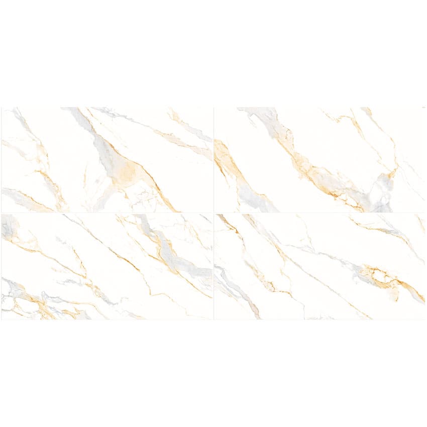 PISO SEMIGRES POLIDO 60×120 BELLA GOLD CERAMICA FORMIGRES – CX 2,16² - Imagem 2