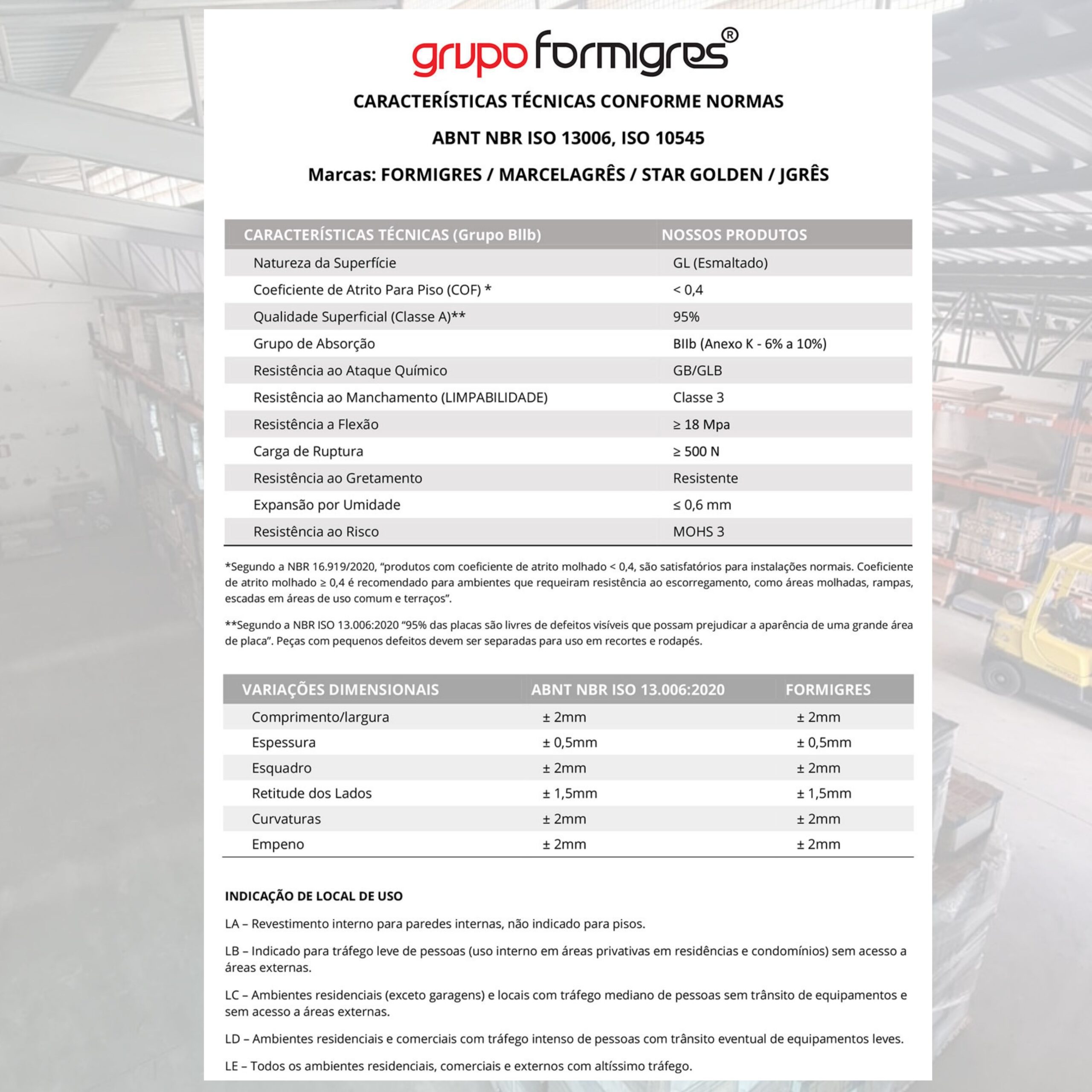 REGUA SEMIGRES MATE 20X120 PIEMONT – CERAMICA FORMIGRES – CX 1,68 M² - Imagem 4