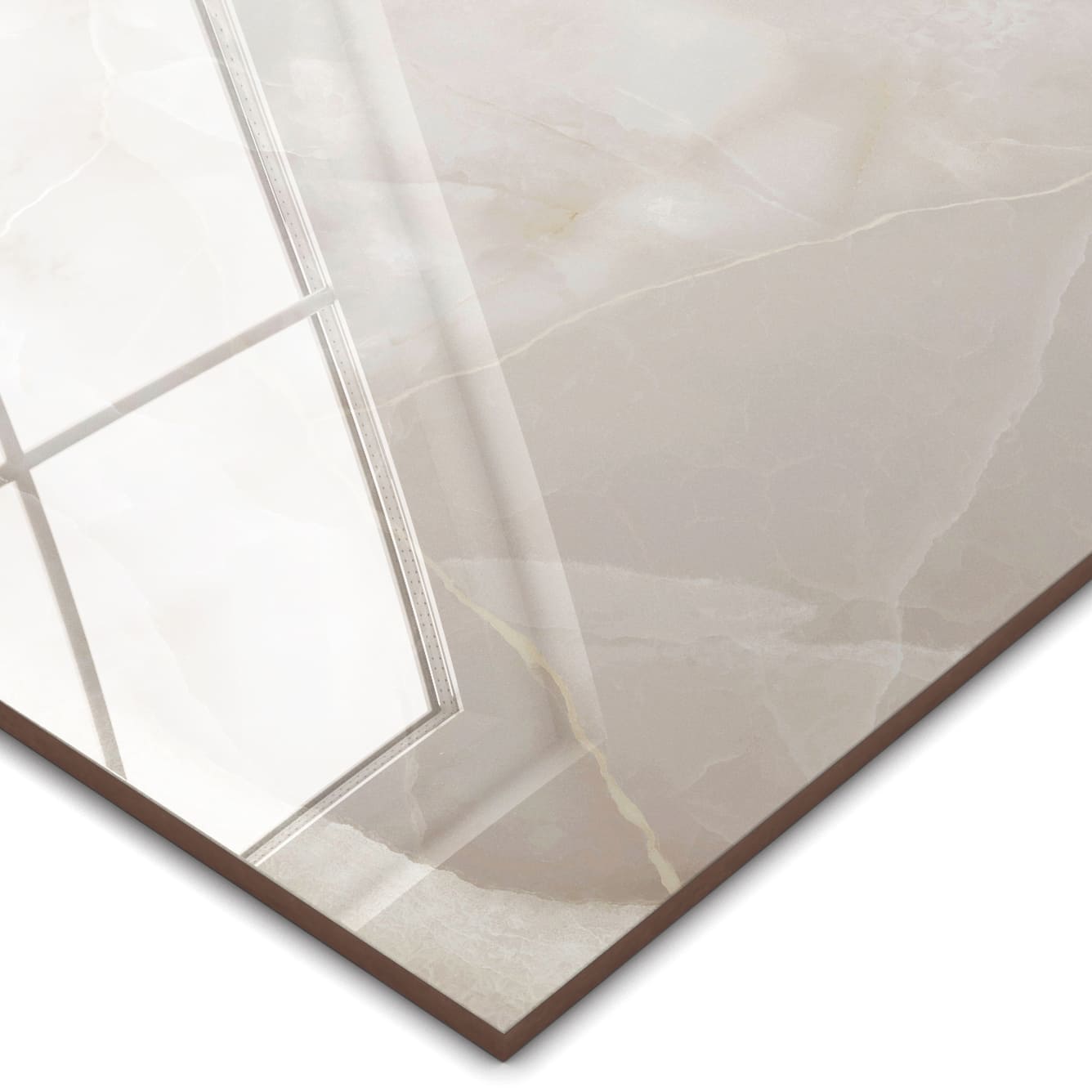 PISO SEMIGRES POLIDO 81X81 ONIX CRISTAL CERAMICA FORMIGRES – CX 1,97 M² - Imagem 3