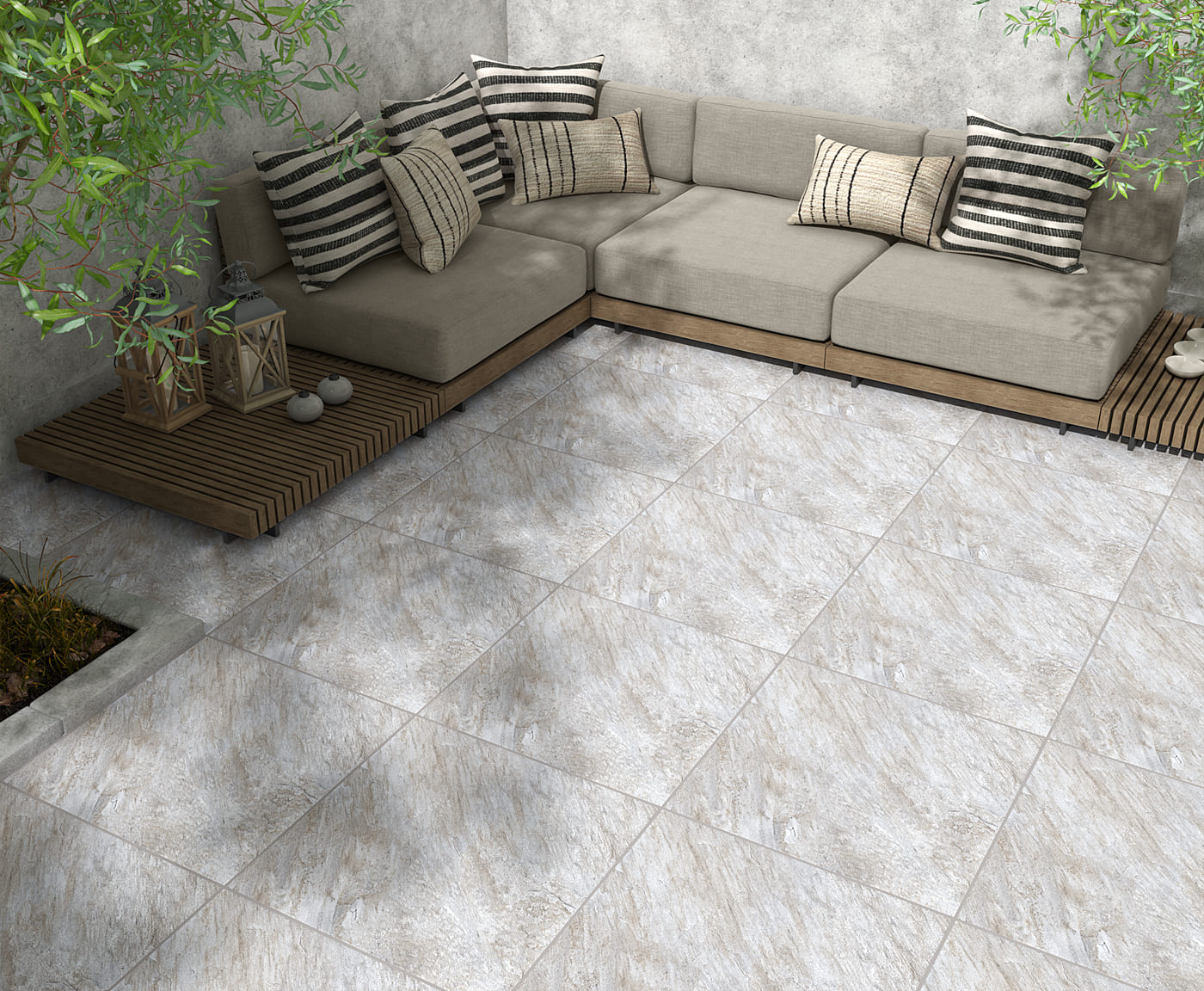 PISO DESERTO GRANILHADO HD 61×61 CERAMICA FORMIGRES – CX 2,23 - Imagem 2