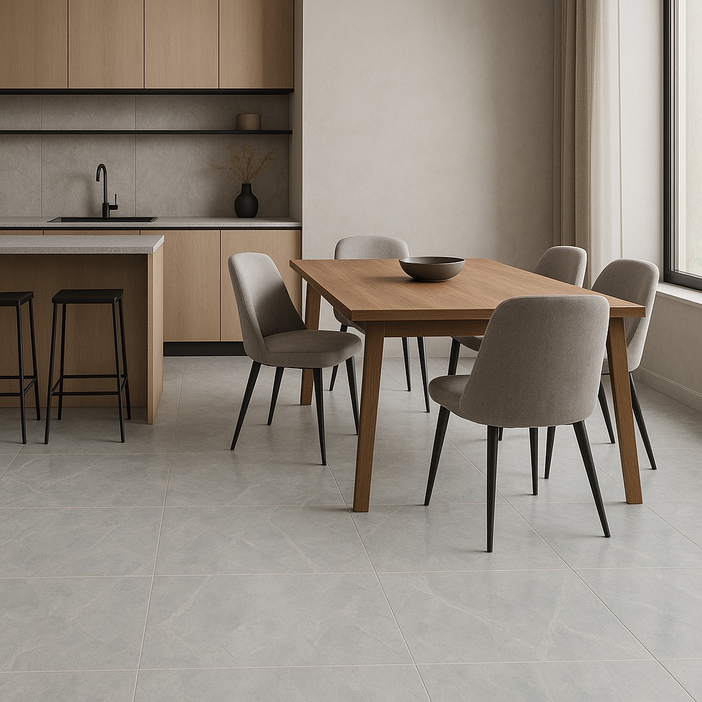 PORCELANATO ZEUS GRIS MATE 76X76 - DORA CX 1,73M² - Imagem 2
