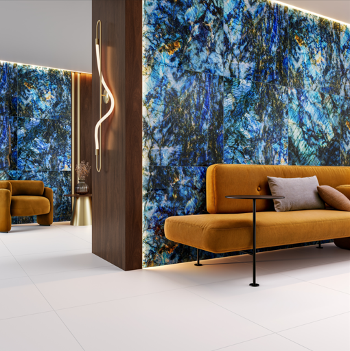 PORCELANATO LABRADORITA LUCE POLIDO 85X85 - DORA CX 2,15M² - Imagem 5
