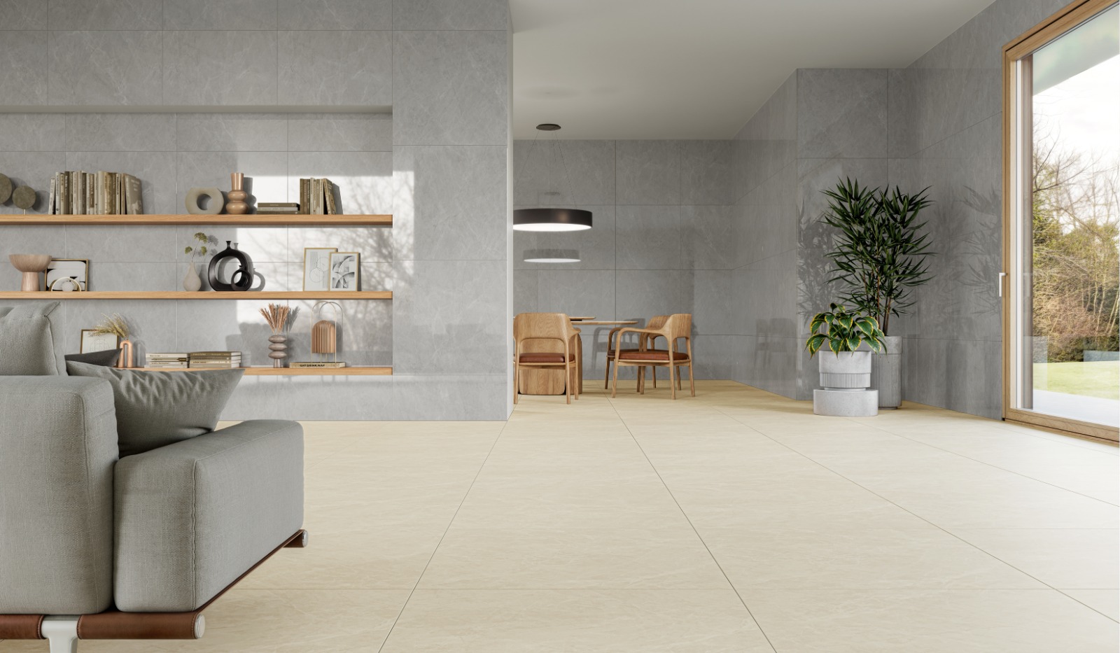 PORCELANATO KRONOS BONE 85X85 - DORA CX 2,15M² - Imagem 2
