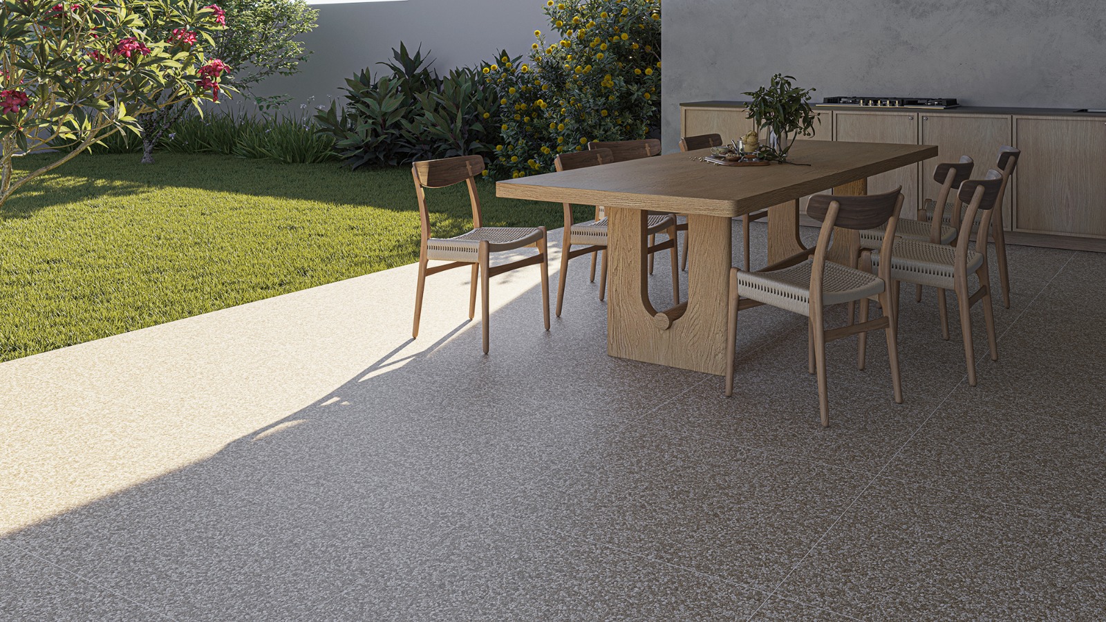 PORCELANATO PEDRA COZUMEL BEGE OUT PLUS 83X83 - CX 2,73M² - EMBRAMACO - Imagem 3