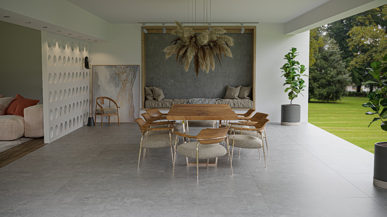 PORCELANATO DISTRICT GRAY OUT PLUS 83X83 - CX 2,73M² - EMBRAMACO - Imagem 3