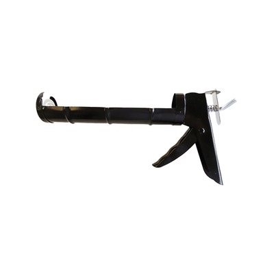PISTOLA APLICADORA SILICONE P/TUBO - PRETO