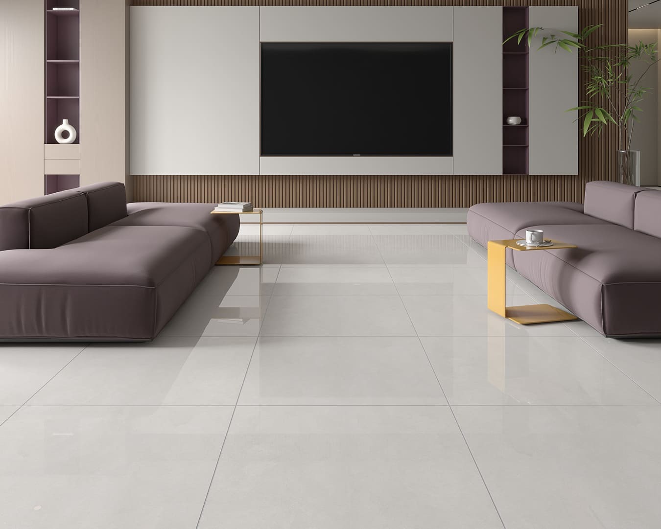 SEMIGRES 81X81 CLEANTEC WHITE POLIDO - CERAMICA FORMIGRES CX 1,97 M² - Imagem 2